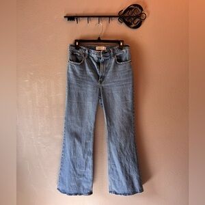 Abercrombie High Rise Vintage Flare Jean Size 28 Short